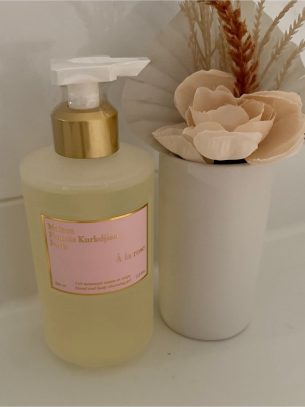 Maison Francis Kurkdjian À la rose Hand & Body Gel — brand new